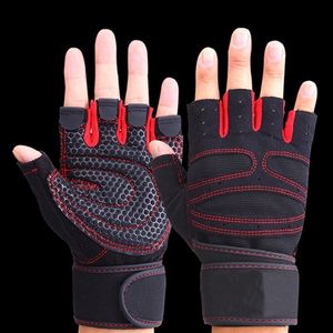 Gants de cyclisme Fitness demi-doigt hommes et femmes protège-poignet sport haltère équitation barre horizontale antidérapante entraînement 230609