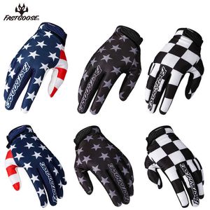Gants de cyclisme Full Finger light moto motocross off road racing pro gants de cyclisme de descente L221020