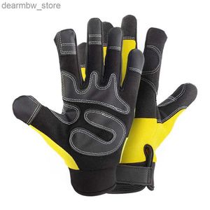 Gants de cyclisme Gants de jardinage Gants tactile tactile souffle travail travaillant Soudage Sports Moto Glove d'été cycliste pour les femmes et l'homme GM531 L48