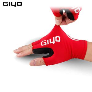 Cycling -handschoenen Giyo Cycling Gloves Half Finger Gel Sports Racing Bicycle Mittens Women Men Men Summer Road Bike Gloves J230422