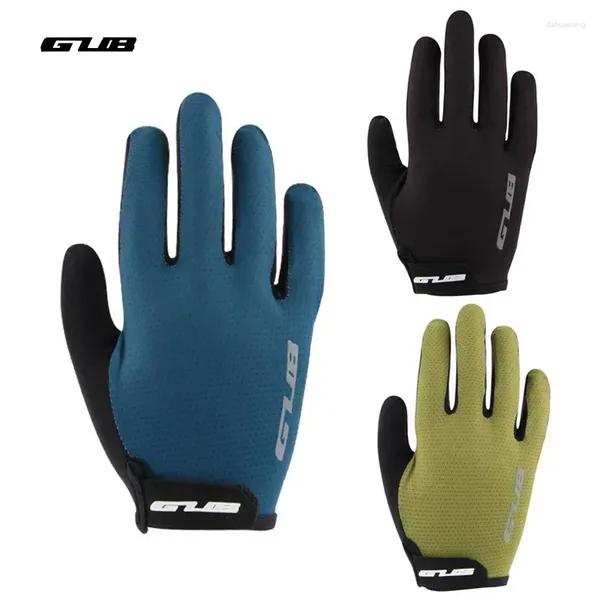 Guantes de ciclismo Gub MTB Bike Otoño Invierno Guantario completo Finger Bicycle Pantalla táctil caliente Mittenas de deportes resistentes