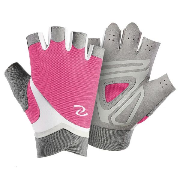 Gants de cyclisme Gym femmes haltérophilie Crossfit entraînement Fitness respirant musculation demi doigt main Protecto 231005