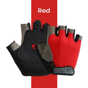 Gants de cyclisme Demi Doigt Gants Gym Fitness Anti-Slip Femmes Hommes Gel Pad Gants Gym Vélo Mitaines Gants Vélo Accessoires 230518