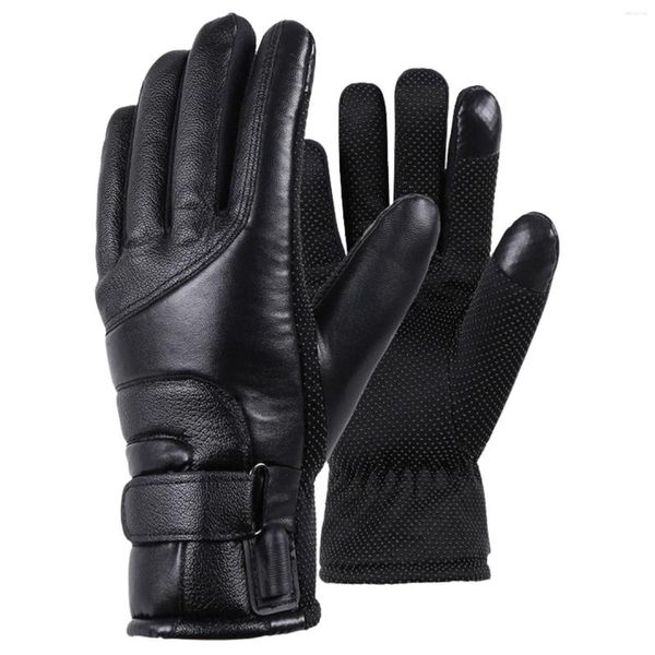 Guantes de ciclismo Calentadores de manos Térmico Calentado Pantalla táctil USB Motocicleta Exterior Recargable Eléctrico Invierno