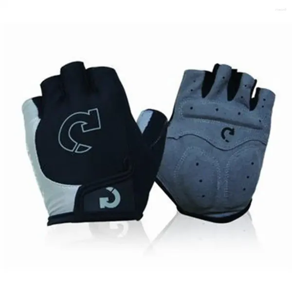 Gants de cyclisme hommes demi-doigts respirants réglables antidérapants conception ergonomique conception de vélos de route sports de vélo