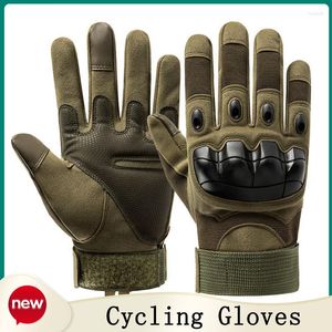 Fietsende handschoenen militairtactisch aanraakscherm vol vinger cyling voor mannen vrouwen gevecht motocycle schieten jagen