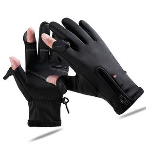 Fietsenhandschoenen mobi telefoonscherm waterdicht en winddichte winter warme mannen vrouwen rijden handschoenen scooter outdoor motorcyc ski fiets l221024