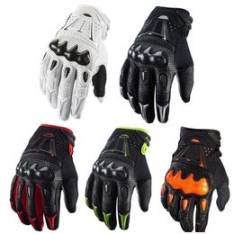 Gants de cyclisme Gants de moto Gants de vélo BMX ATV Courses tout-terrain Moto Guantes Hommes Motocross Luvas Cuir Coque rigide Équitation 230728