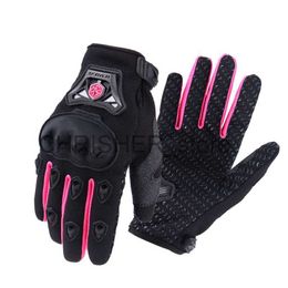 Fietshandschoenen Motorhandschoenen Dames Racing Fietsen Handschoen Roze Zomer S M L XL Elektrische fiets Motocross Motocicleta Guantes Luvas x0824