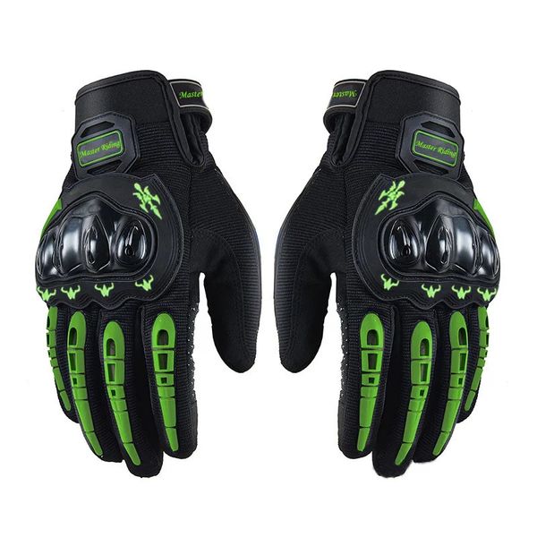 Gants de cyclisme Gants d'écran tactile de moto respirant doigt complet Protection des sports de plein air équitation Dirt Bike Moto Racing gants de protection 231109