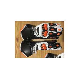 Gants de cyclisme Nouveau 6 couleurs Alpine Cuir GP Moto Longue Course Conduite Pour K TM Tema Moto Pro H1022 Drop Livraison Sports Ou Otbxc