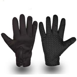 Fietsende handschoenen buitensport warm voor Mijia M365 ectrische scooter QICYC1 fiets touchscreen volledige vinger L221024