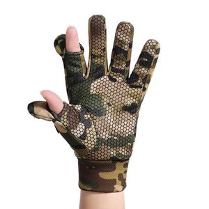 Gants de cyclisme Gants tactiques de plein air sports alpinisme tir chasse équitation mitaines antidérapantes à doigts pleins peuvent toucher l'écran L221024