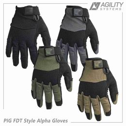Fietshandschoenen PIG FDT Style Alpha tactische handschoenen voor buiten kamperen Rijden Ademend lichtgewicht antislip touchscreen YQ231129