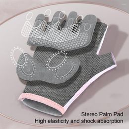 Gants de cyclisme Sport pratique - Absorbant Protège les mains Respectueux de la peau Entraînement d'haltérophilie Protecteur de paume