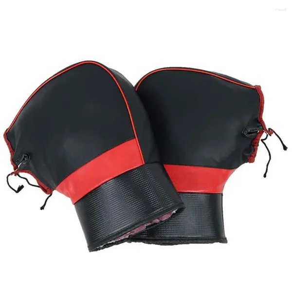 Guantes de ciclismo Pro motocicleta manillar cálido manguito agarre manillar barra impermeable scooter engrosado calentador de manos