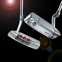 Fietshandschoenen Selact port2.0 Golf Putter Zilver 32 33 34 35 Inch met Headcover voor Rechts of Links 231122