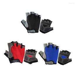 Guantes de ciclismo Sport Fitness Racing MTB Bike Riding Silicona a prueba de golpes QW