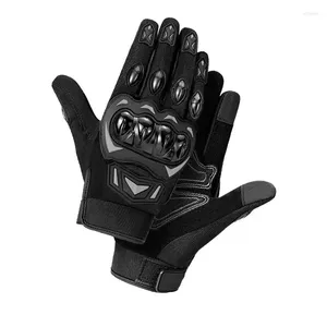 Gants de cyclisme d'été moto écran tactile vélo pour hommes tenue de femme résistant doigt complet escalade en plein air