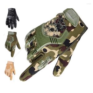 Gants de cyclisme tactique militaire demi-doigt Paintball S Combat anti-dérapant hommes équipement de protection complet