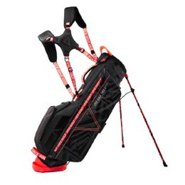 Fietshandschoenen Vice Golf Smart Stand Bag Zwart Neon Rood golf putter headcover Complete sets 231102