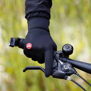 Gants de cyclisme Gants de motard imperméables Sports Unisexe Hiver Chaud Gants de cyclisme à doigts complets Gym en plein air Moto Équipement de cyclisme antidérapant T221019