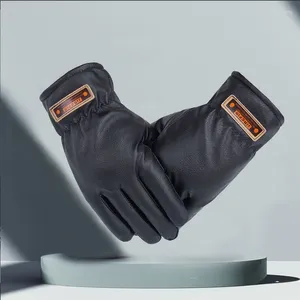 Gants de cyclisme cuir hiver