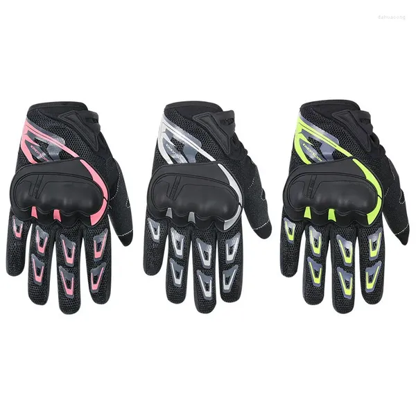 Gants de cyclisme moto d'hiver respirant plein doigt chaud de protection sportive extérieure éteinte croix dirt vélo guantes moto