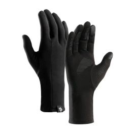 Gants de cyclisme hiver pêche chaude fl protection de la paume coupe-vent vélo soins des mains livraison directe sports de plein air équipement de protection Dhnji