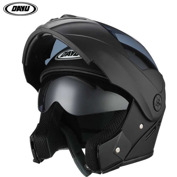 Casques de cyclisme 2021 Casque de moto de course professionnel modulaire double ns Casque de moto casques de sécurité complets Casco Capacete Casque Moto L221014