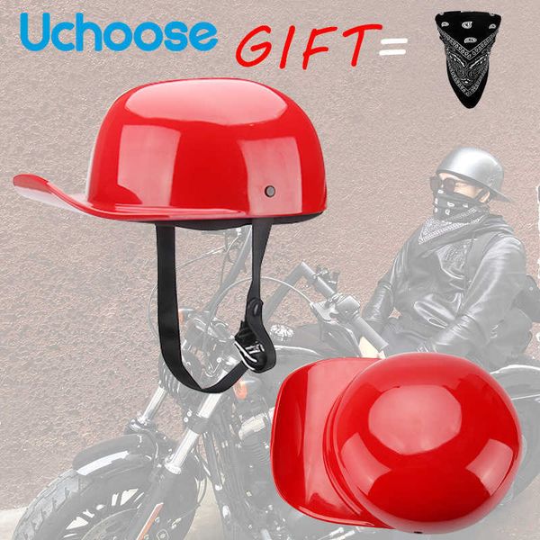 COLLETS CYCLING 2022 Motorcycle rétro Gangster DS Personnalité Cap de baseball Scoop Summer Unisexe T221107