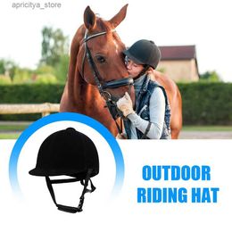 Cycling-helmen 52-62cm Breathab Equestrian Helmet Unisex Horse Rijhelm Hellet Horse Equipment Riding Hat Cycling Helmet Protection Cap L48