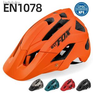 Casques de cyclisme BAT casque de cyclisme vélo vtt casque de vélo 2023 nouveau Orange hommes femmes montagne route vélo intégralement moulé Sport casquesL240109