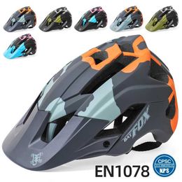 Fietsen helmen batfox dh mtb kask bisiklet kask yol bisiklet kasklar erkekler kadnlar spor gvenlik da bisikleti kask capacete ciclismo q240524