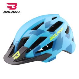 Cascos de ciclismo Casco de bicicleta Sombrero de ciclismo moldeado integralmente MTB Bike 280g Seguro Transpirable Accesorios de bicicleta de carretera Deportes Hombres Mujeres P230419