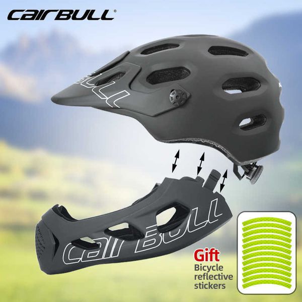 Casques De Cyclisme Cairbull Casque De Cyclisme Intégral Homme Sports De Montagne Sécurité Chapeau De Vélo Femme Vtt Vélo Bicyc Casque Léger Intégralement Moulé HKD230626