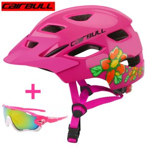 Fietsen helmen Cairbull joytrack kinderfiets scooter balans wiel skate helm met staart lichte jongen meisje fietsende helmen p230419