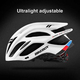 Cycling Helmets Capacete de ciclismo ultraleve com luz traseira capacete de motomtb bicicleta capacete de seguranai ntegralmentem oldadob onde se gura J230422