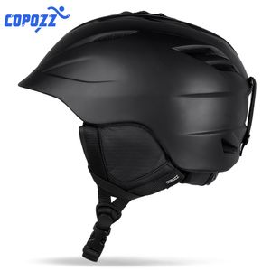 Casques de cyclisme COPOZZ marque Snowboard Ski casque sécurité intégralement moulé respirant hommes femmes Skateboard Ski taille 5561 cm 230830