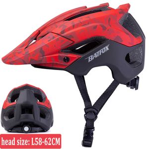 Fietshelmen Fietshelm casco MTB Bicyc Helm Ultralight EPS+PC mountainbike Road Bicyc helm mtb helm Veiligheid Heren Dames vleermuis HKD230626