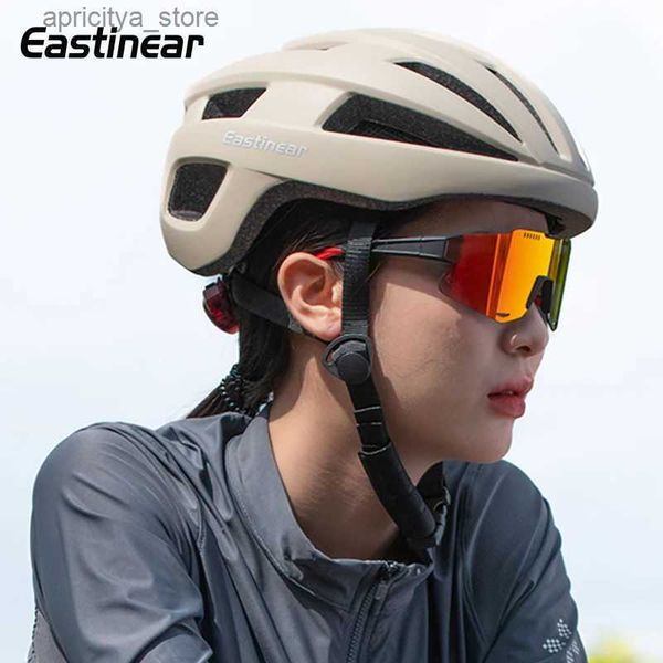 Cycling Helmets EastInear New Product lanza el casco de ciclismo de bicicleta al aire libre para adultos MTB Casco de ciclismo Urban Road ultra-Light All-in-One con Light L48