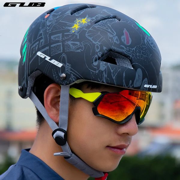 Casques de cyclisme GUB vélo de route de montagne casque de cyclisme Scooter vélo de rue casque d'escalade peut être installé caméra d'action casque de vélo 231201