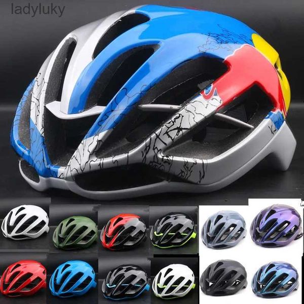 Casques de cyclisme Italie casque de vélo hommes casque de cyclisme sur route mousse EPS + coque PC femmes équipement de vélo Sport de plein air casquette de sécurité BMX taille M LL240109