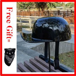 Fietshelmen Motorcyc Venom Helm Retro Baseball Cap Motorcyc Baseball Cap Accessoires Vitange Duck Helm Dot Casco Moto Motorbike BQ1 L221014