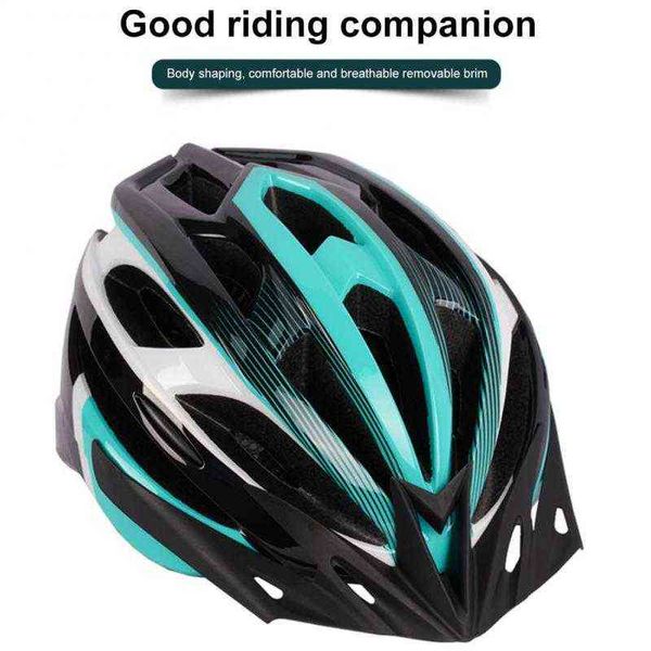 Casques de cyclisme VTT vélo avec LED feu arrière vélo visière détachable Sport de plein air pour homme T220921