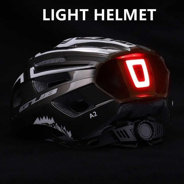 Cascos de ciclismo NUEVO Bicyc Helmet D Light Rechargeab Casco de ciclismo moldeado integralmente Mountain Road Bike Casco Sport Safe Hat para hombre HKD230626