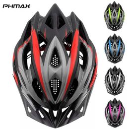 Casques de cyclisme PHMAX Vélo VTT Vélo de route Ultralight EPS PC Cover 2021 Intégralement moulé Bouchon de sécurité T220921