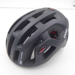 Casques de vélo POC Racing Track Casque de vélo Eps pour homme Ultra léger VTT Confort et sécurité Tailles de vélo 54-61 P230522