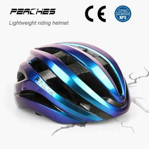 Casques de cyclisme Casque de sécurité de cyclisme professionnel ultraléger respirant moto vélo feu arrière casque vtt casque de vélo équipement d'équitation P230419