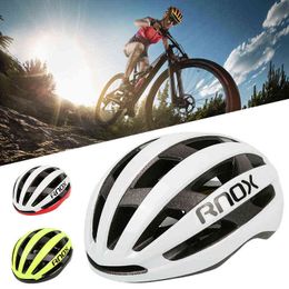 Casques de cyclisme Casque de vélo Rnox casque de sécurité de cyclisme ultraléger unisexe casque d'équitation de vélo de route de montagne chapeau de sécurité moulé intergrally T220921